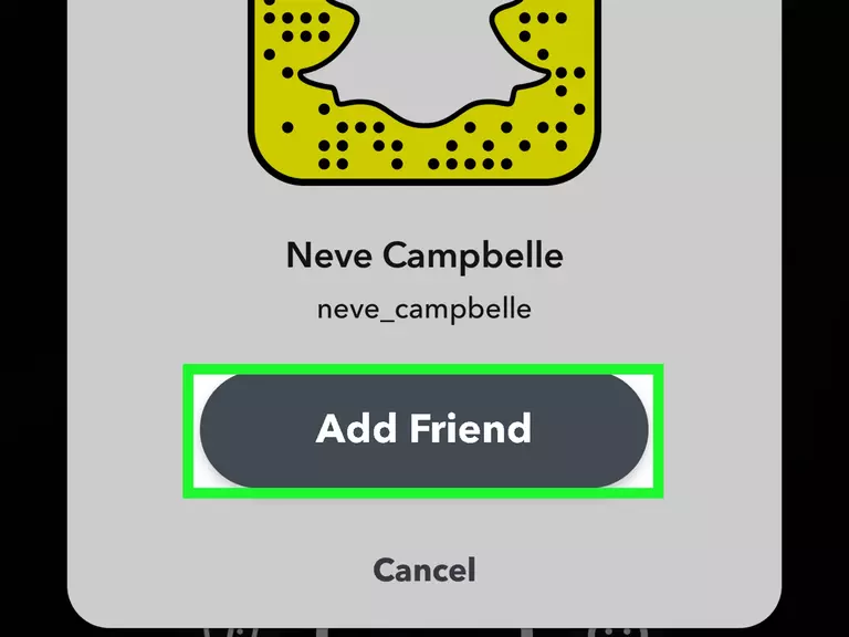 Snapchat add friend