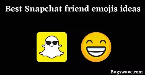 Snapchat friend emojis ideas