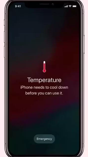 how to check iphone battery temperature