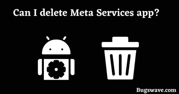Can I delete Meta Services app