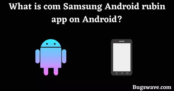 What is com.samsung.android.rubin.app on my phone?