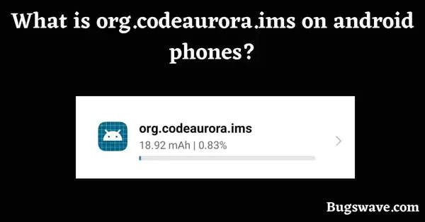 What is org.codeaurora.ims
