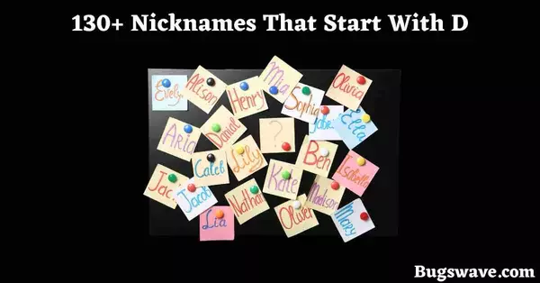 Nicknames That Start With D